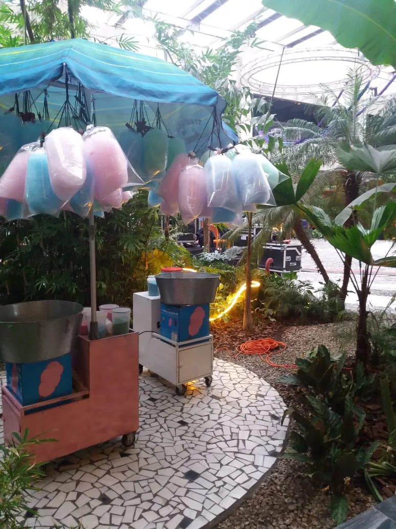 Algodón de azúcar colores personalizados