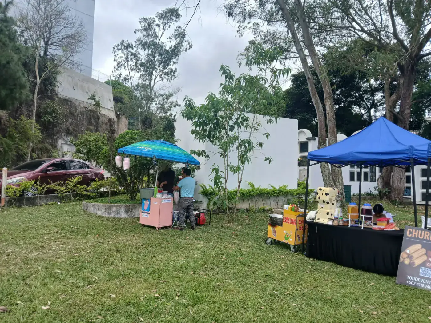 Montaje completo de evento al aire libre Guatemala