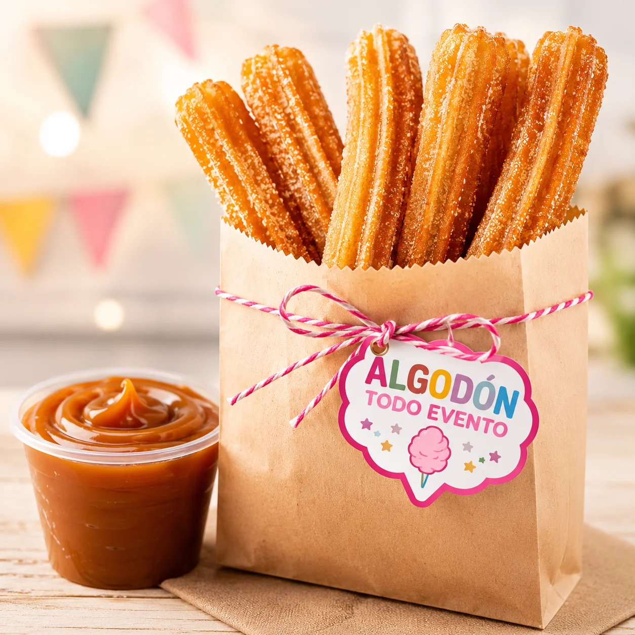 Churros artesanales para eventos