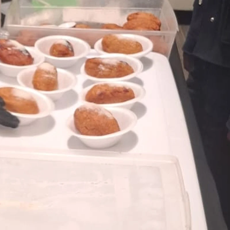 Rellenitos de plátano con frijol dulce para eventos