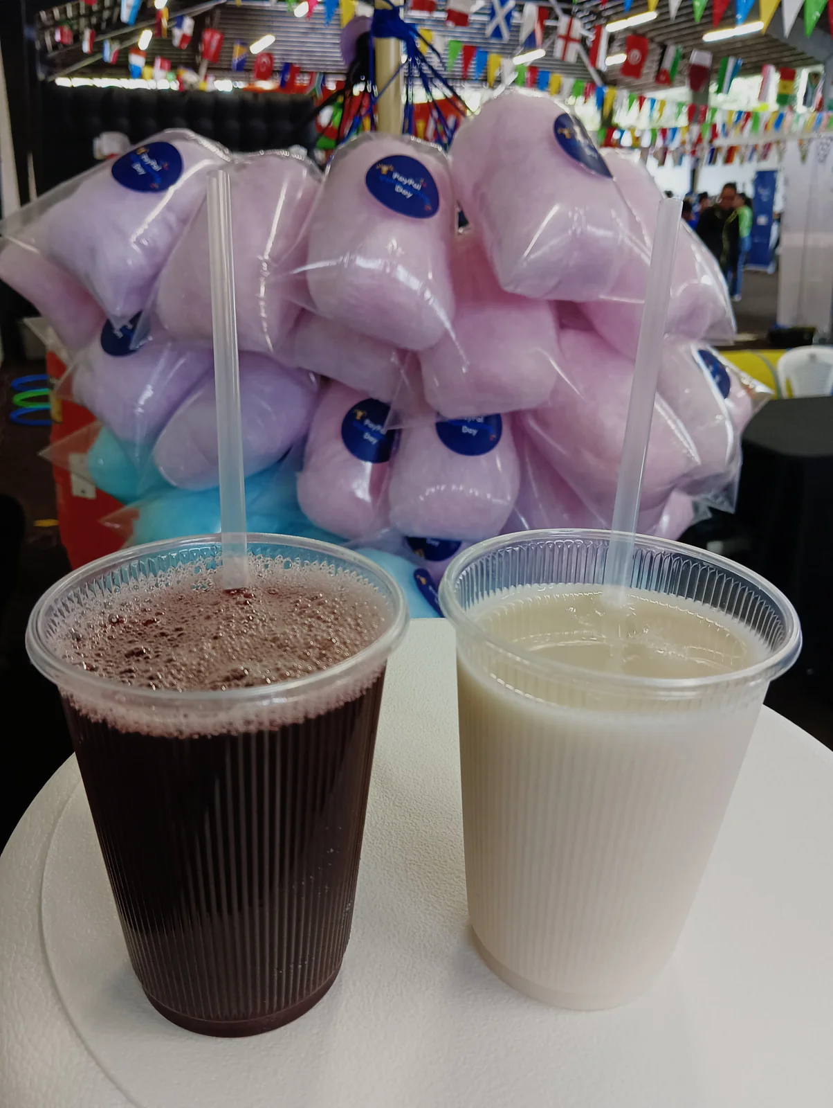 Refrescos preparados para actividad escolar